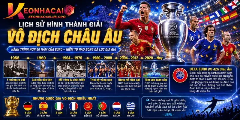 Lịch sử hình thành giải Vô địch Châu Âu