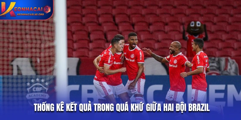 Thống kê kết quả trong quá khứ giữa hai đội Brazil
