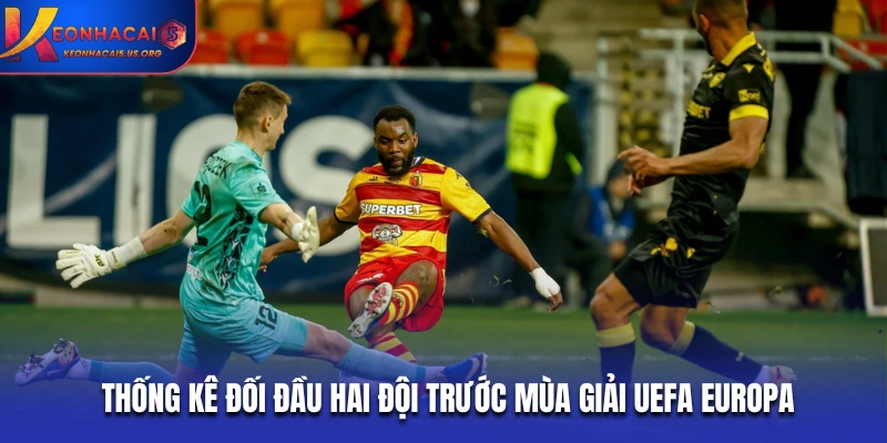 Thống kê đối đầu hai đội trước mùa giải UEFA Europa